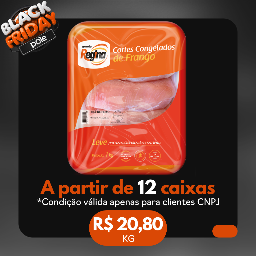 Filé de Peito Cong 1kg - Granja Regina